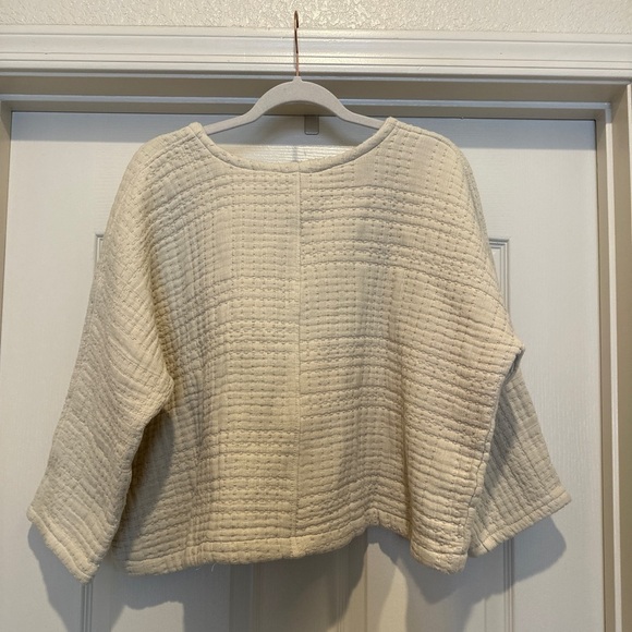 Eli & Barry Quilted Cotton Pullover - Picture 9 of 11
